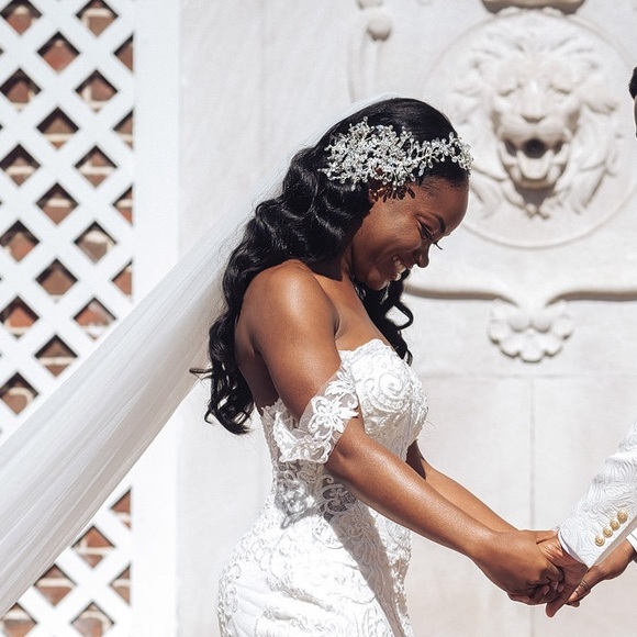 SuReina Bridal Headpiece - Picture 3 of 7